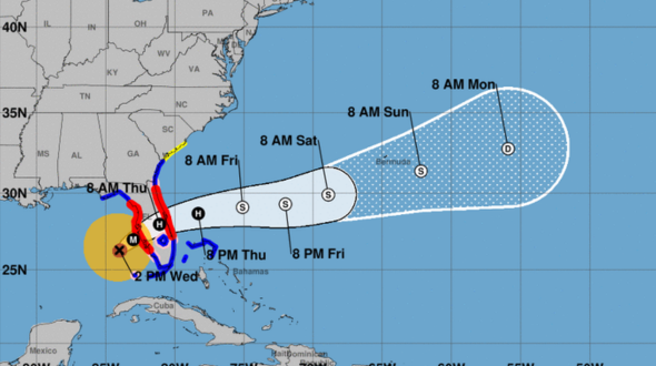 Hurricane Milton carousel slide